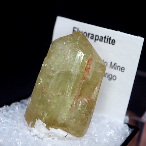 イエローアパタイト 弗素燐灰石 10g ケース入り AP074 鉱物 標本 原石 天然石 パワーストーン