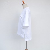 SINME オーバーサイズカットソー ホワイト