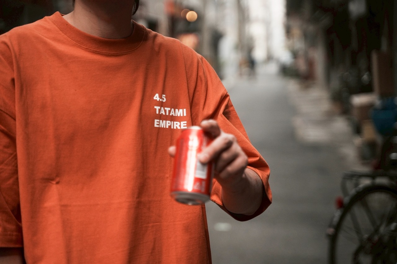 4.5 TATAMI EMPIRE short sleeve T (orange) -あとがき-