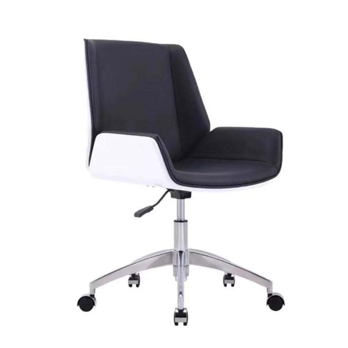 デスクチェア オフィスチェア 椅子 いす キャスター付き 昇降可能 オレンジ ブラック ホワイト おしゃれ パソコンチェア レザー ファブリック チェア イス ワークチェア 学習椅子 北欧