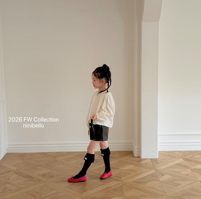 【即納】ninibello / Hazel puff blouse
