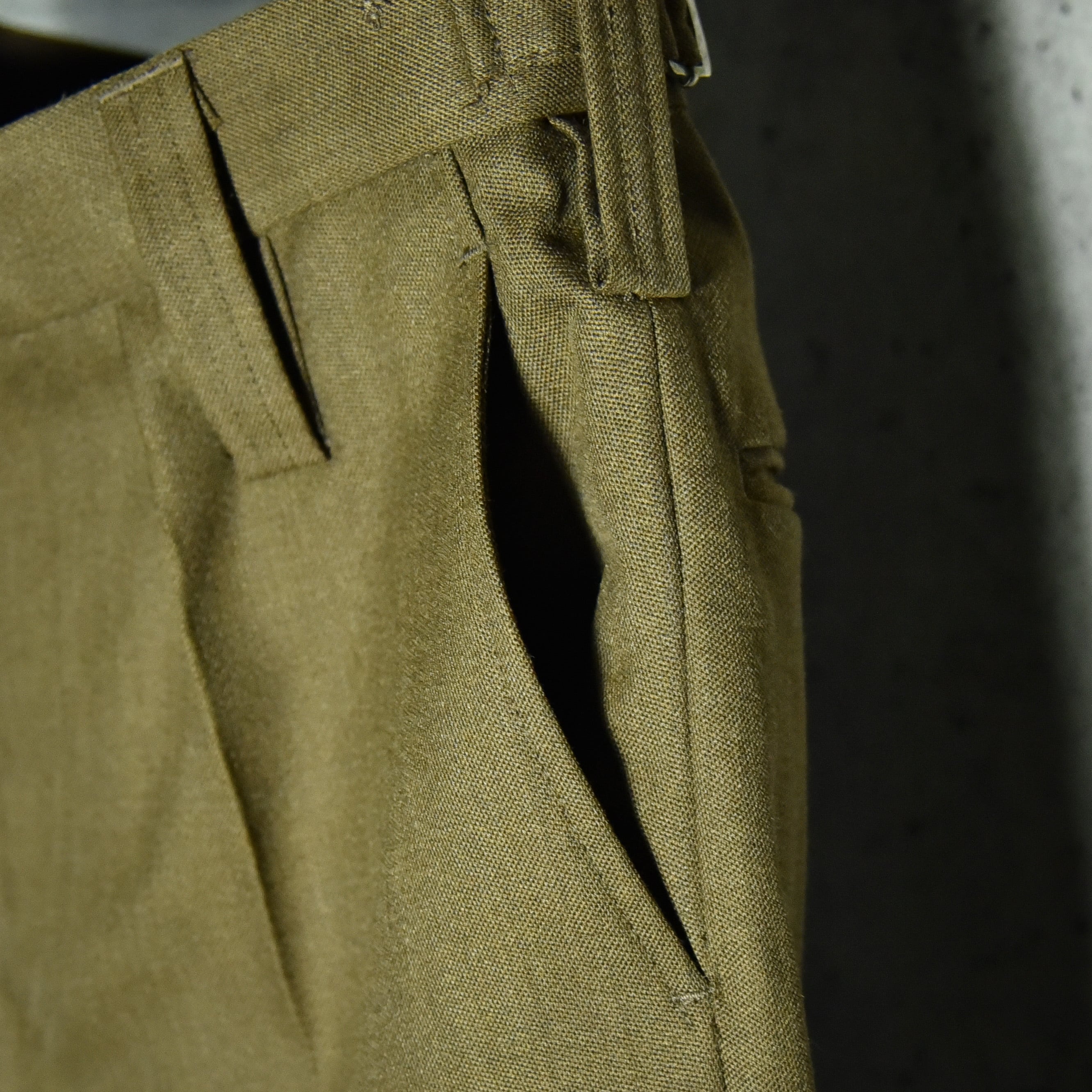 【DEAD STOCK】British Army Barrack Dress Trousers / イギリス軍 ...