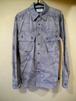 新同★MARKAWAREマーカウェア 透かし迷彩 カモ柄 長袖 シャツ2★