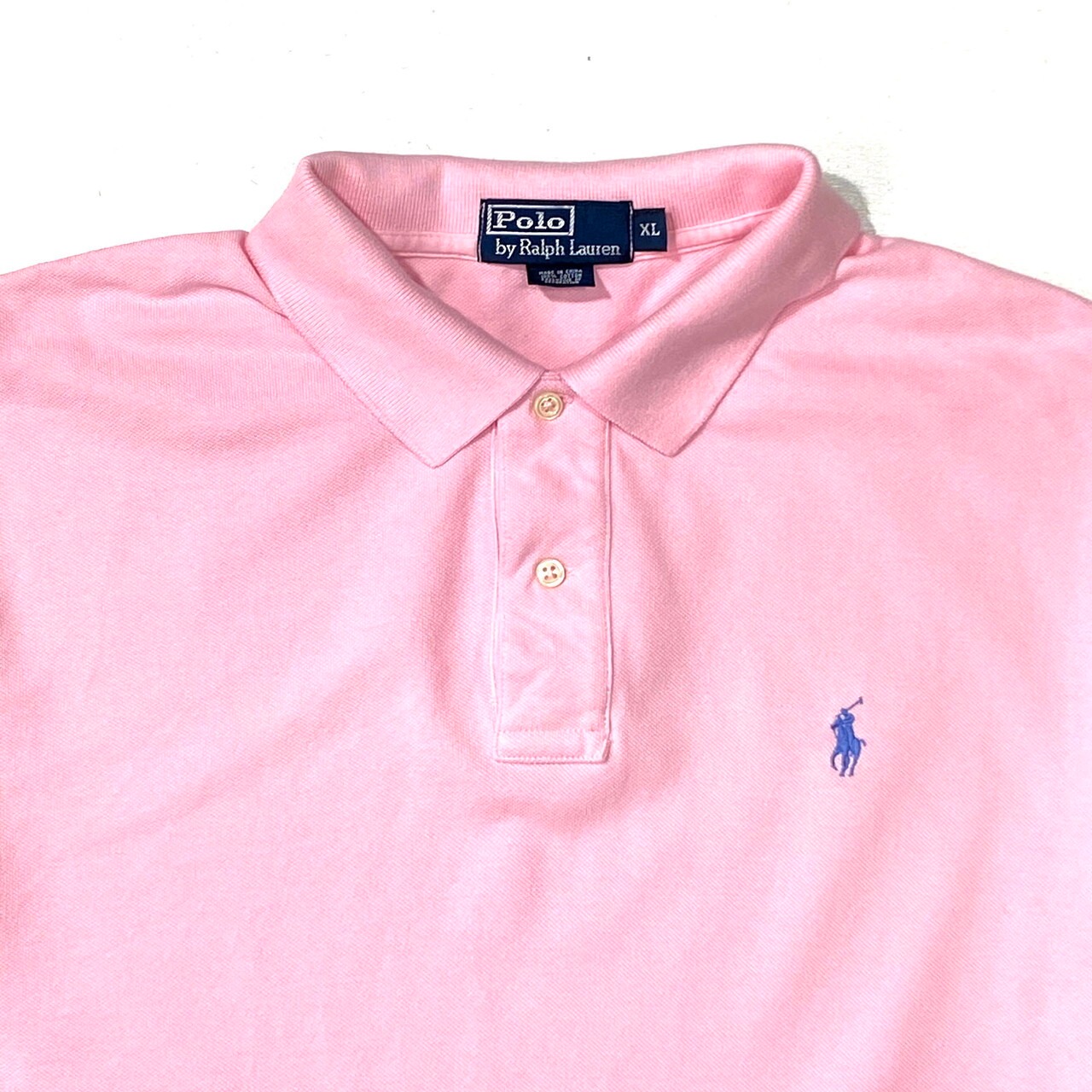 POLO by Ralph Lauren ラルフローレン ポロシャツ メンズXL ピンク 