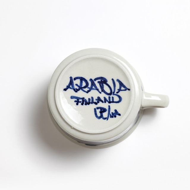 ARABIA アラビア Anemone アネモネ ティーカップ＆ソーサー - 64 北欧ヴィンテージ