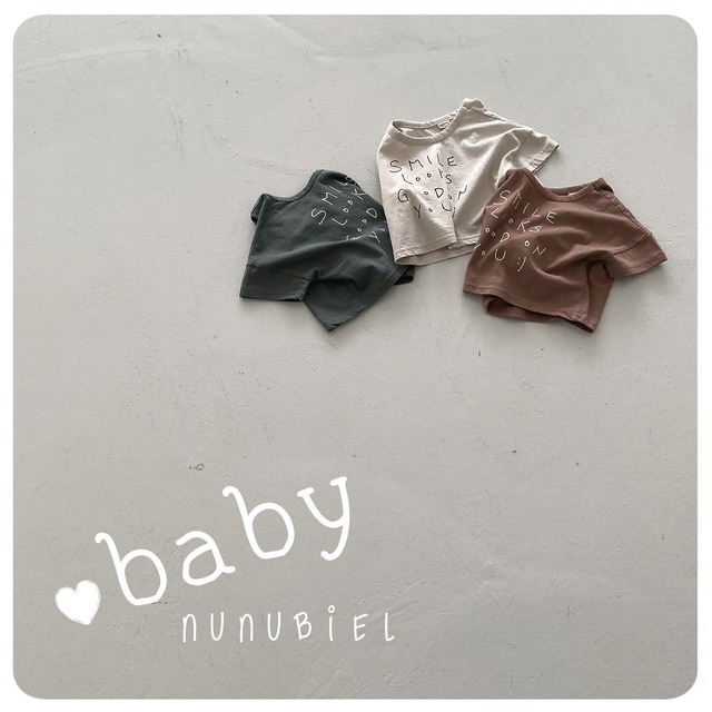 【予約/送料無料】nunubiel / (baby)Smile tops