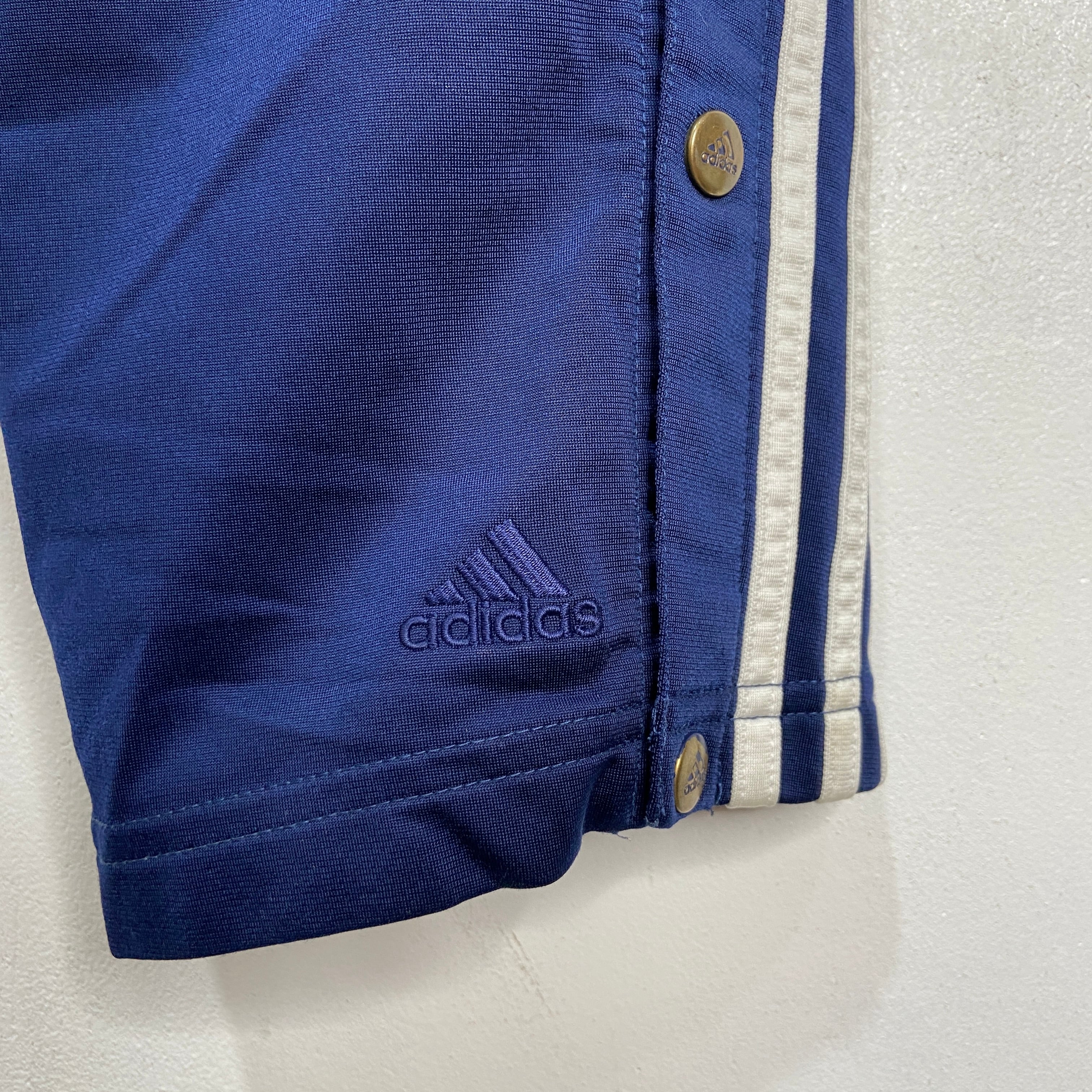90s adidas サイドスナップボタントラックパンツ バスパン 90s adidas サイドスナップボタントラックパンツ バスパン