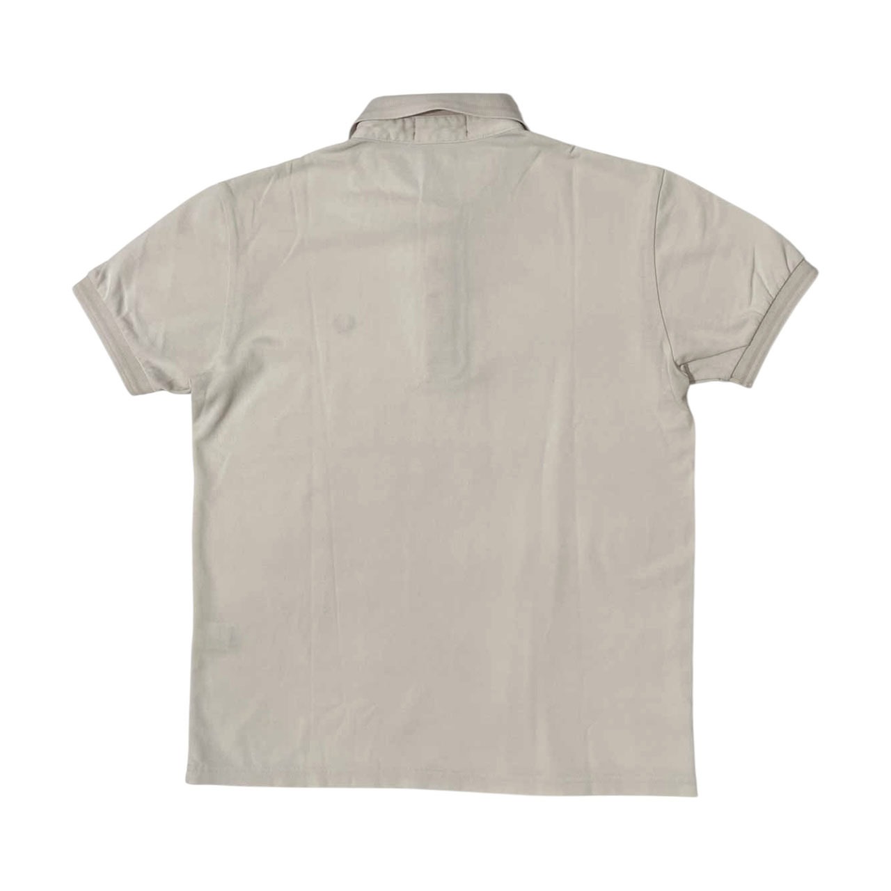 FRED PERRY フレッドペリー 刺繍ロゴ 半袖 ポロシャツ サイズ S /ホワイト系/日本製/ヒットユニオン