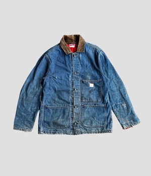 -J.B.GOODHUE'S STAR BRAND- Vintage 70s 42 Denim Coverall