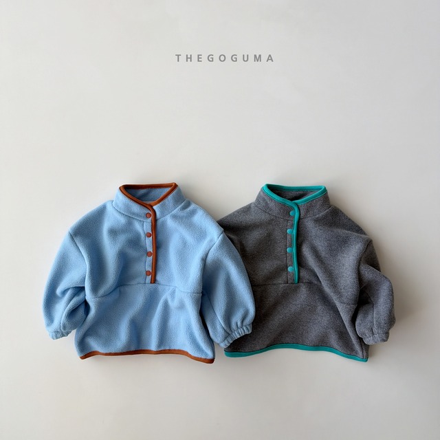 【Jr.size】too much color block anorak【the goguma】※11月下旬〜12月上旬発送予定