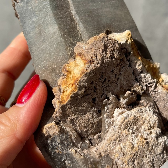 マラウィ産【スモーキークォーツ】フェルドスパー共生｜鉱物 天然石 パワーストーン