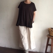 A HOPE HEMP | バンブー天竺《ヘンプ × コットン×バンブー》 Bamboo Knit Tee 2色