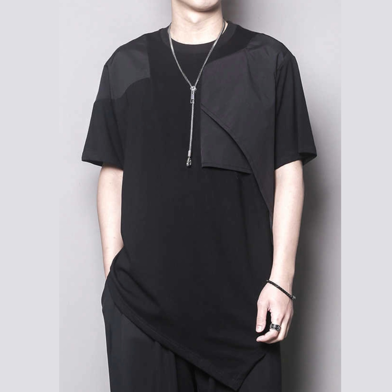 【Quiet Detail】アシンメトリーTシャツ TB2282・画像11