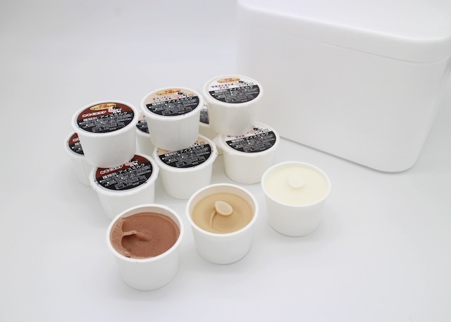 【味が選べる】十勝もーもースイーツ　牛乳そのまんまアイス12個セット