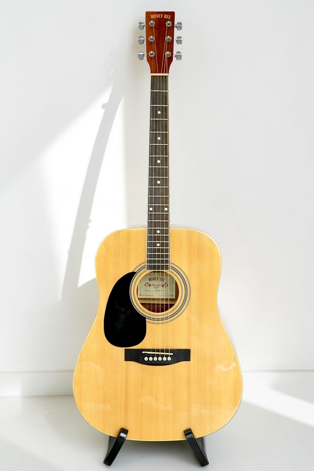 HONEY BEE W-17LH 左利き用 アコースティックギター（ケース付）