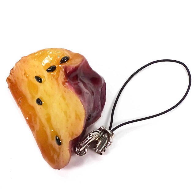 食べちゃいそうな 大学芋 乱切り 食品サンプル キーホルダー ストラップ