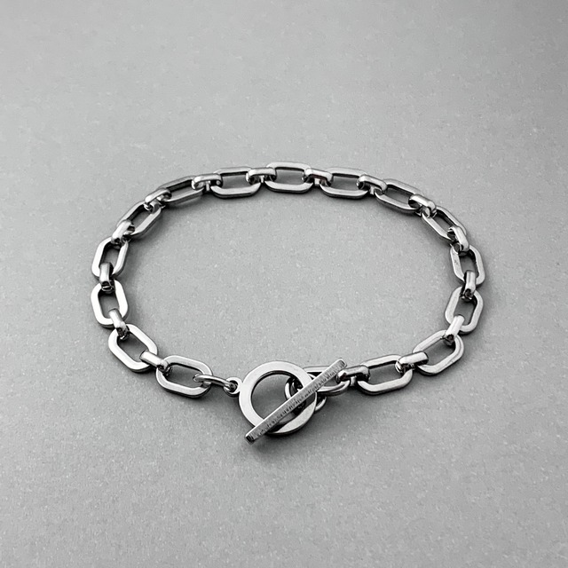 O chain bracelet #340 silver