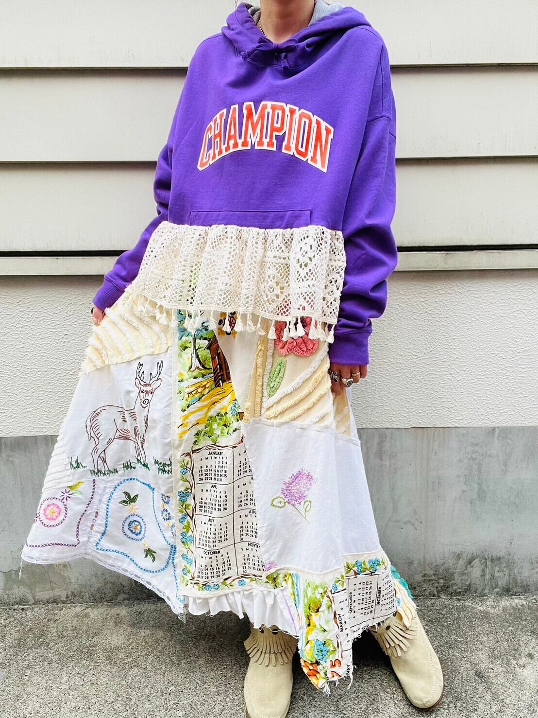 remake vintage fabric skirt | Panamaboy原宿店 remake vintage fabric skirt | Panamaboy原宿店