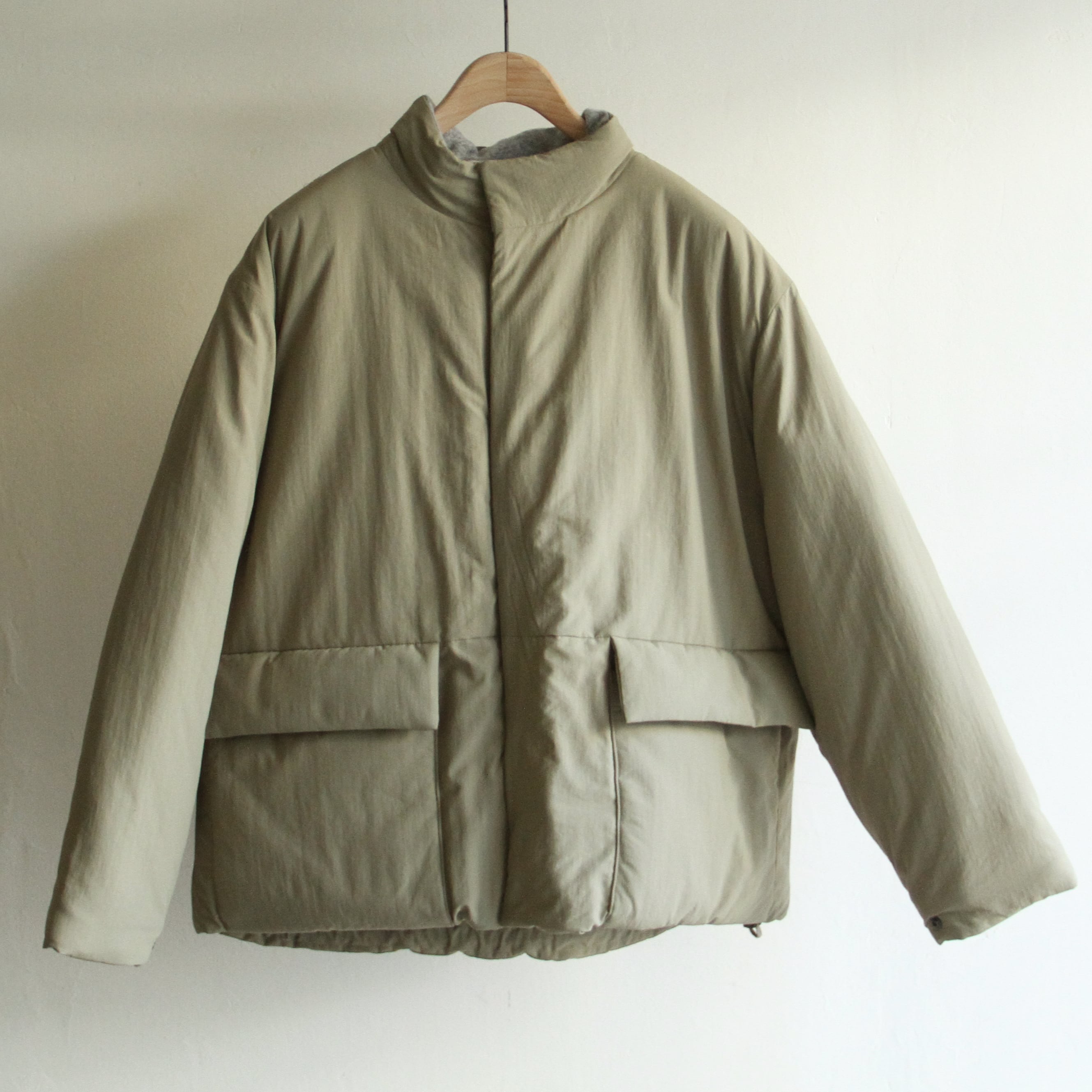 STILL BY HAND【 mens 】Round puffy  blouson