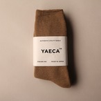 YAECA /ヤエカ Cotton パイルソックス D.Brown #11903