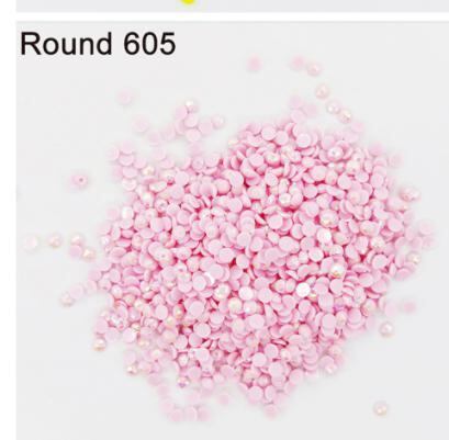 (round)アレンジビーズ【605番】