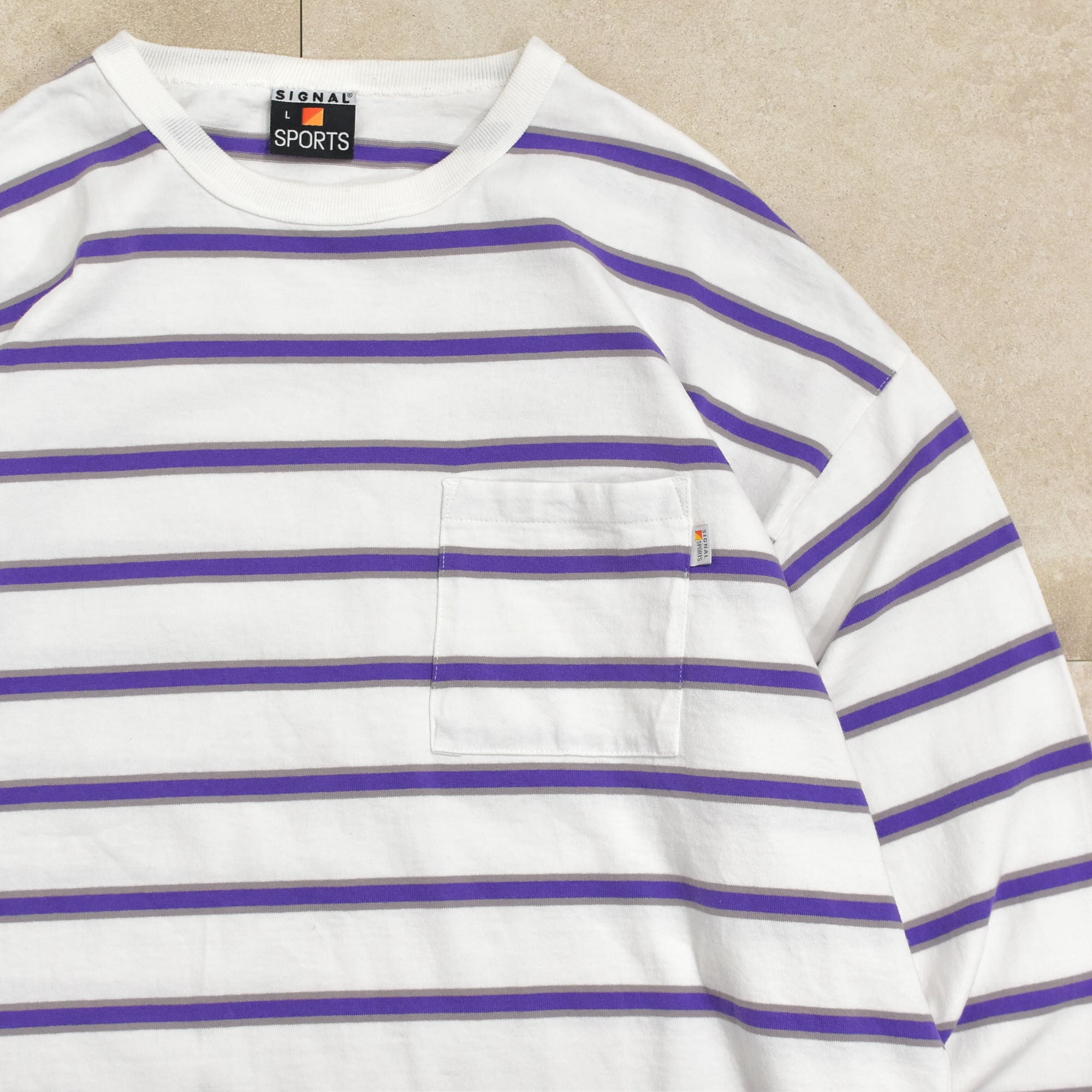 SIGNAL SPORTS border LS T-shirt