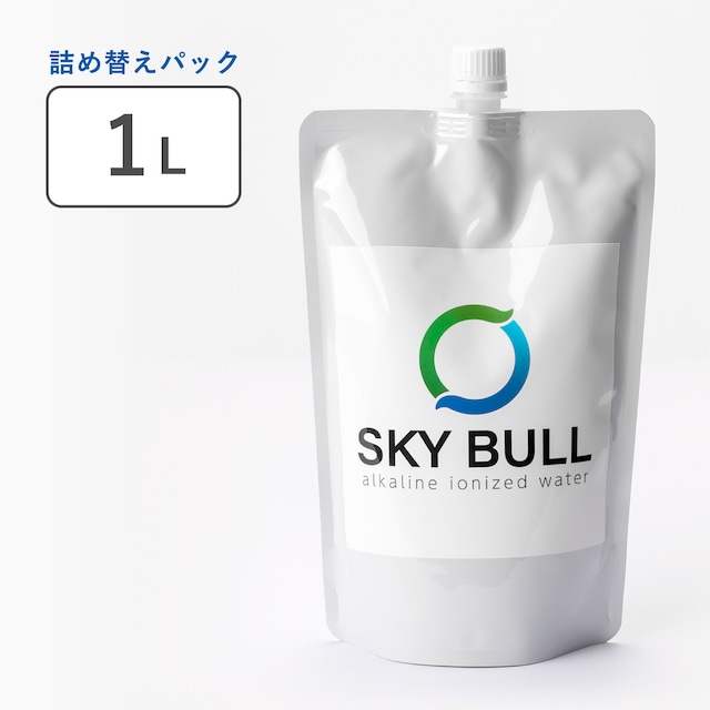 1L 詰め替えパック SKY BULL 強アルカリイオン電解水