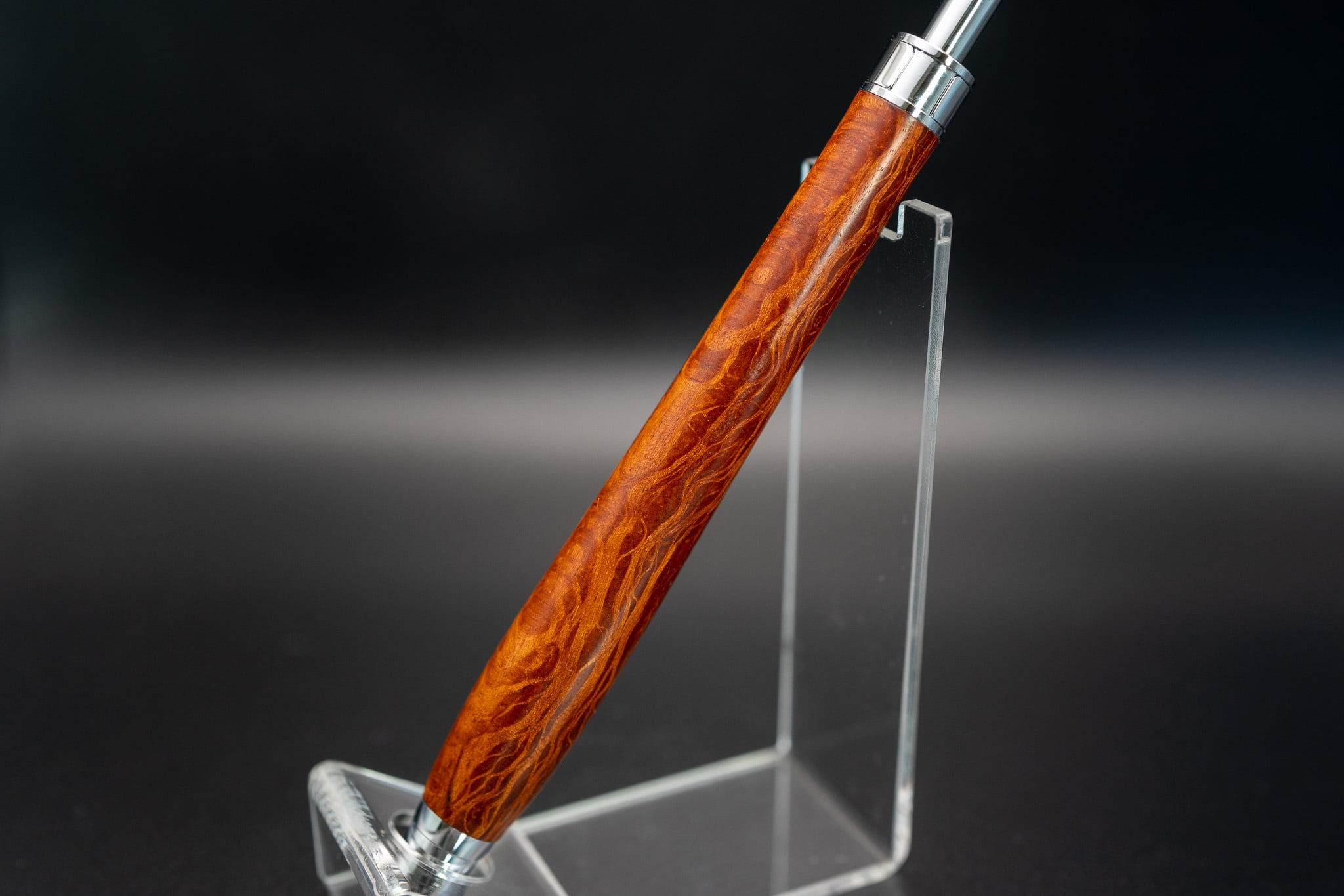 強さと美しさの象徴】シーオーク 極上 silver BP | 木軸ペン工房 金杢犀