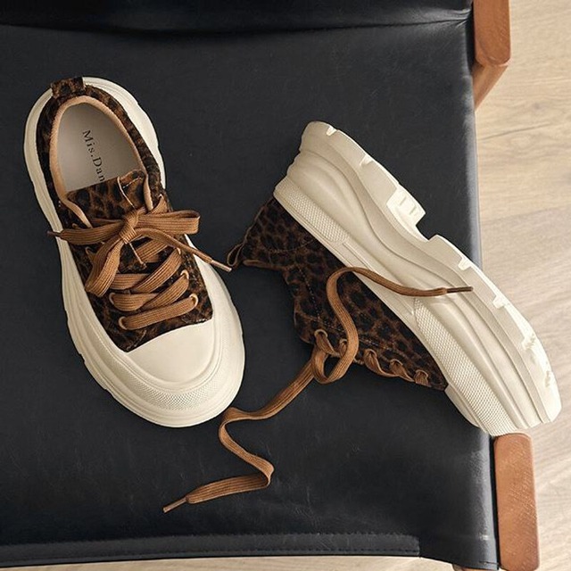 Platform low cut sneakers　M1363