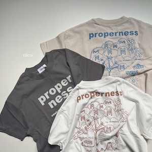 PROPERNESS Tシャツ(FREEサイズ)