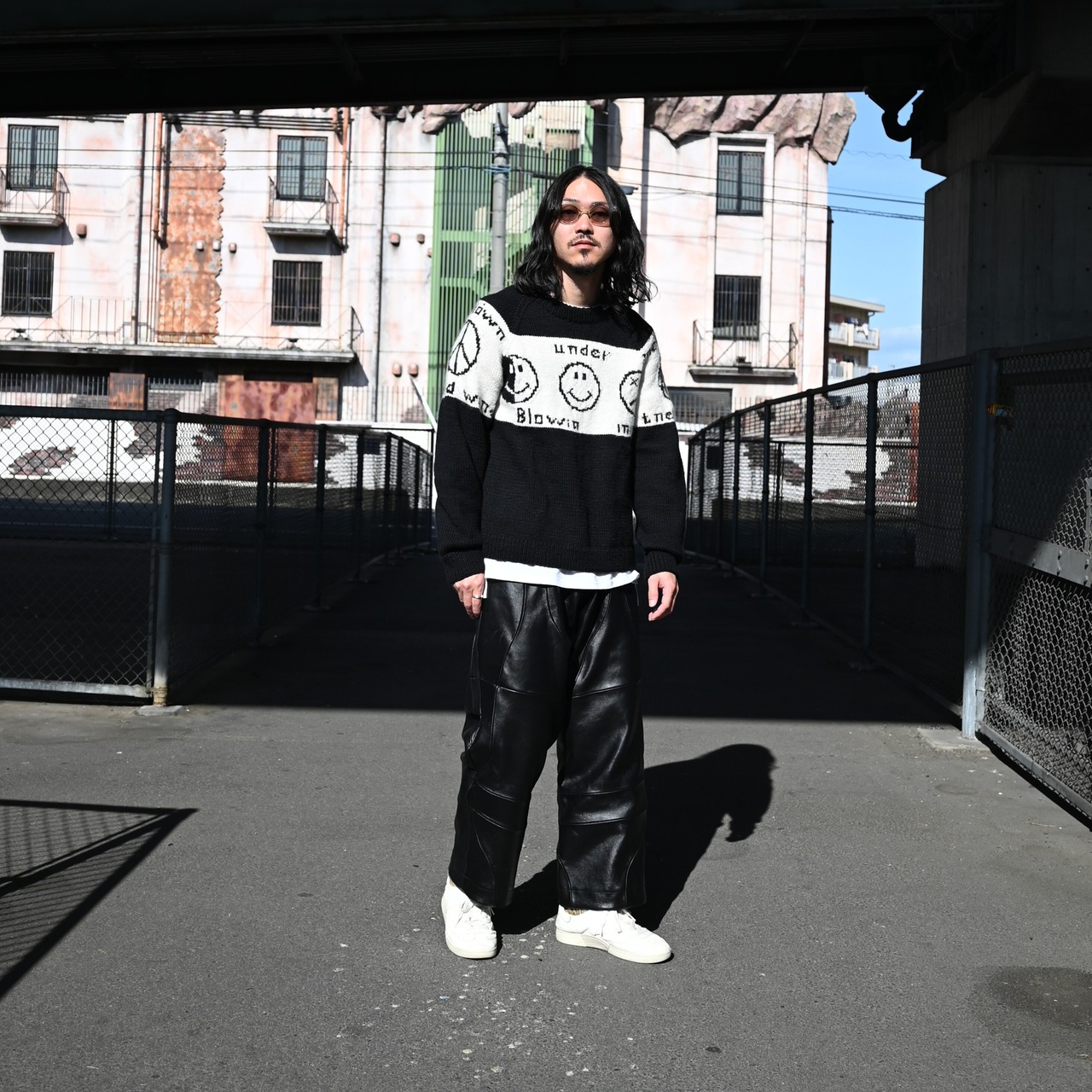 Leh / Smiley Knit Sweater