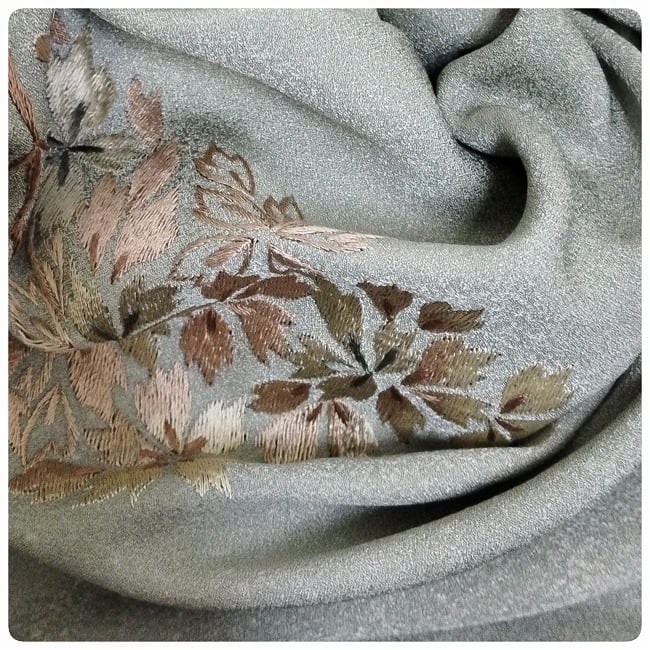 ☆ 着物リメイク 桜 シルク ワンピース ☆ n644e | 縁側・ちゃぶ台 お