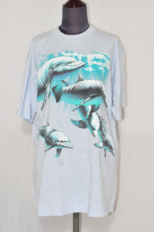dolphin print short sleeve