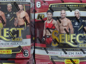 UFC  2022 PANINI SELECT H2 1box / BLASTER 2box 未開封計3BOX