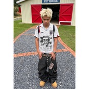 VINTAGE ストリート 2PC ALL EYEZ ON ME サッカーTシャツ T2192