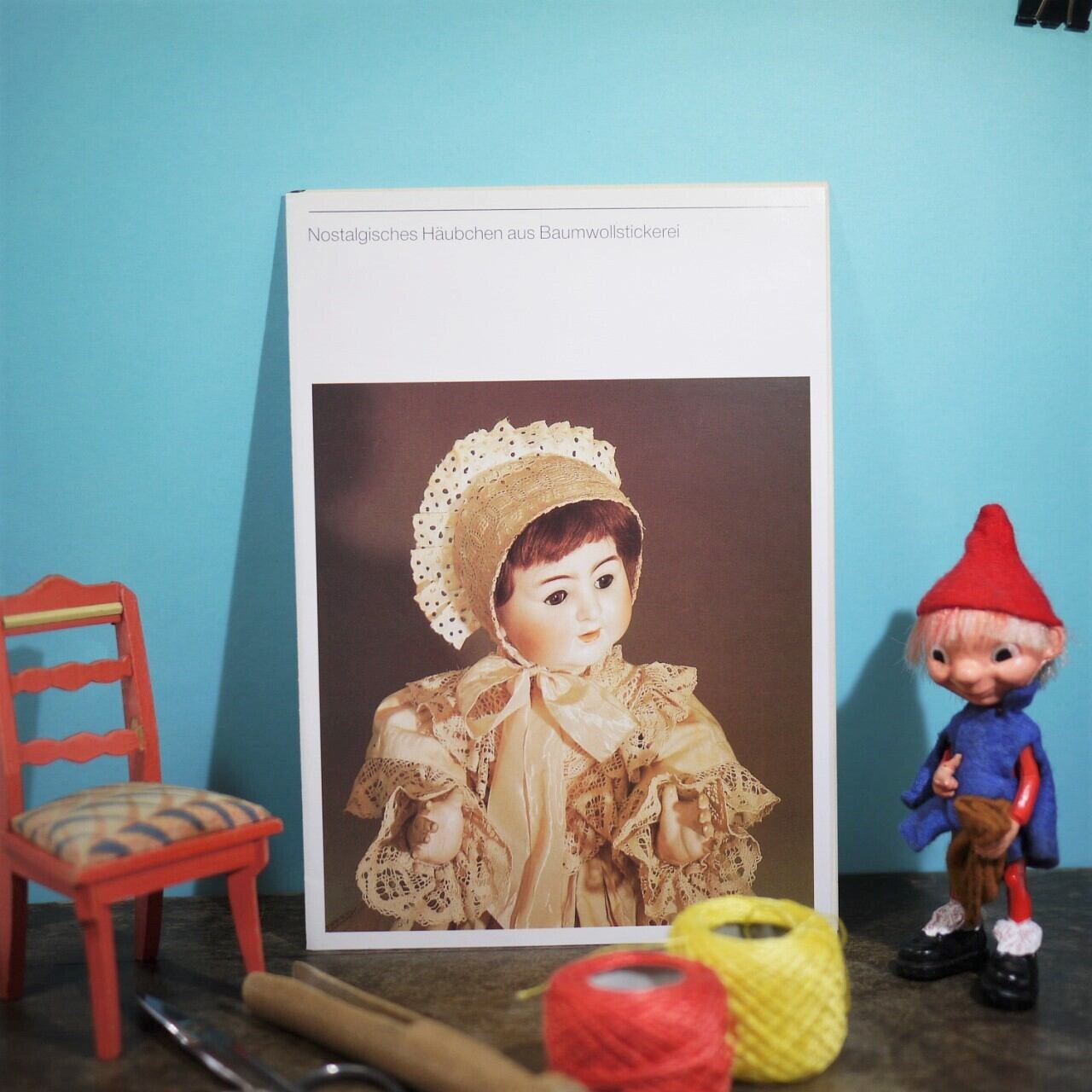 ドール服型紙 e人形服ドレス ノスタルジックボンネット帽子