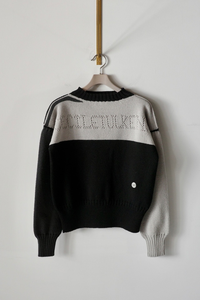 CECILE TULKENS 【POINTELLE GANSEY ROULETTE  -GREY SCALE-】