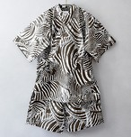 Real zebra TEX Jinbei  / kidsL(115-130) /  OffWite