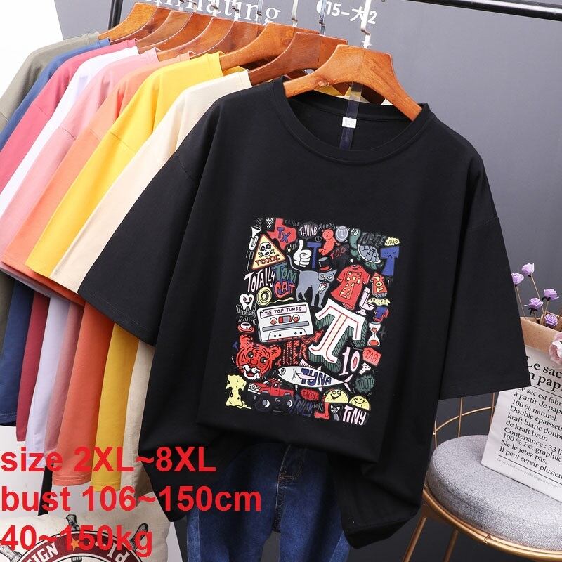 8XL ブラック Tシャツ 半袖 ロゴ 英字 ストリート 大きいサイズ 【正規