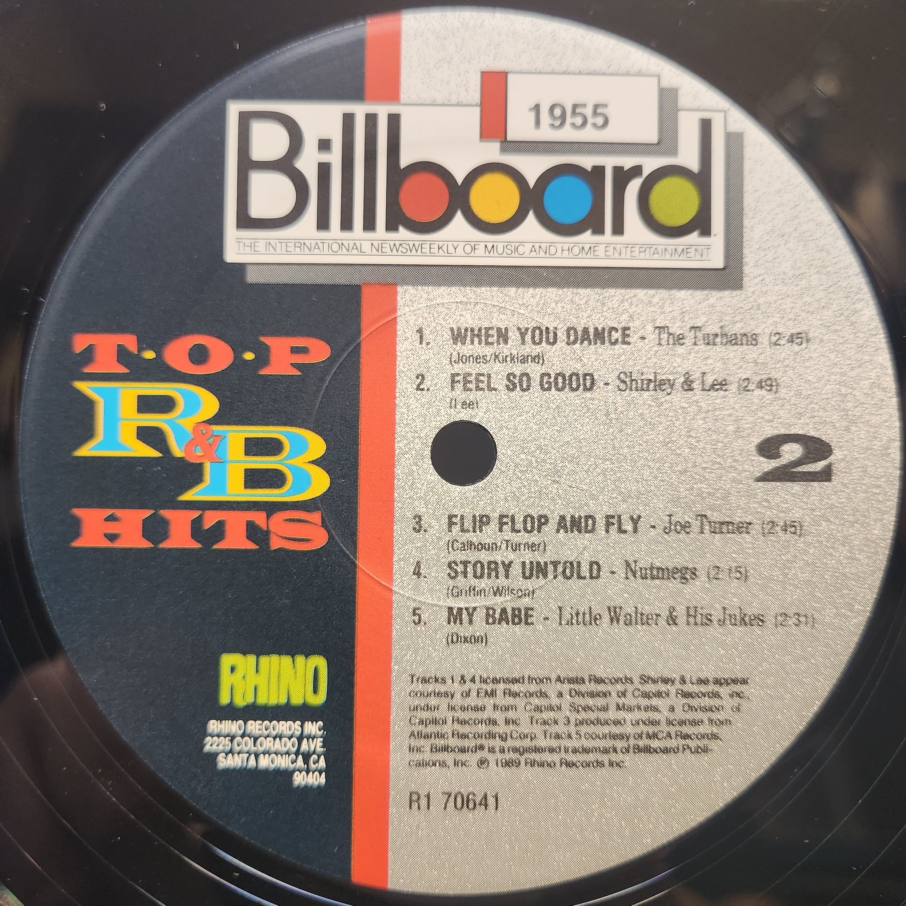 Various / Billboard Top R&B Hits - 1955 [R1 70641] - 画像4