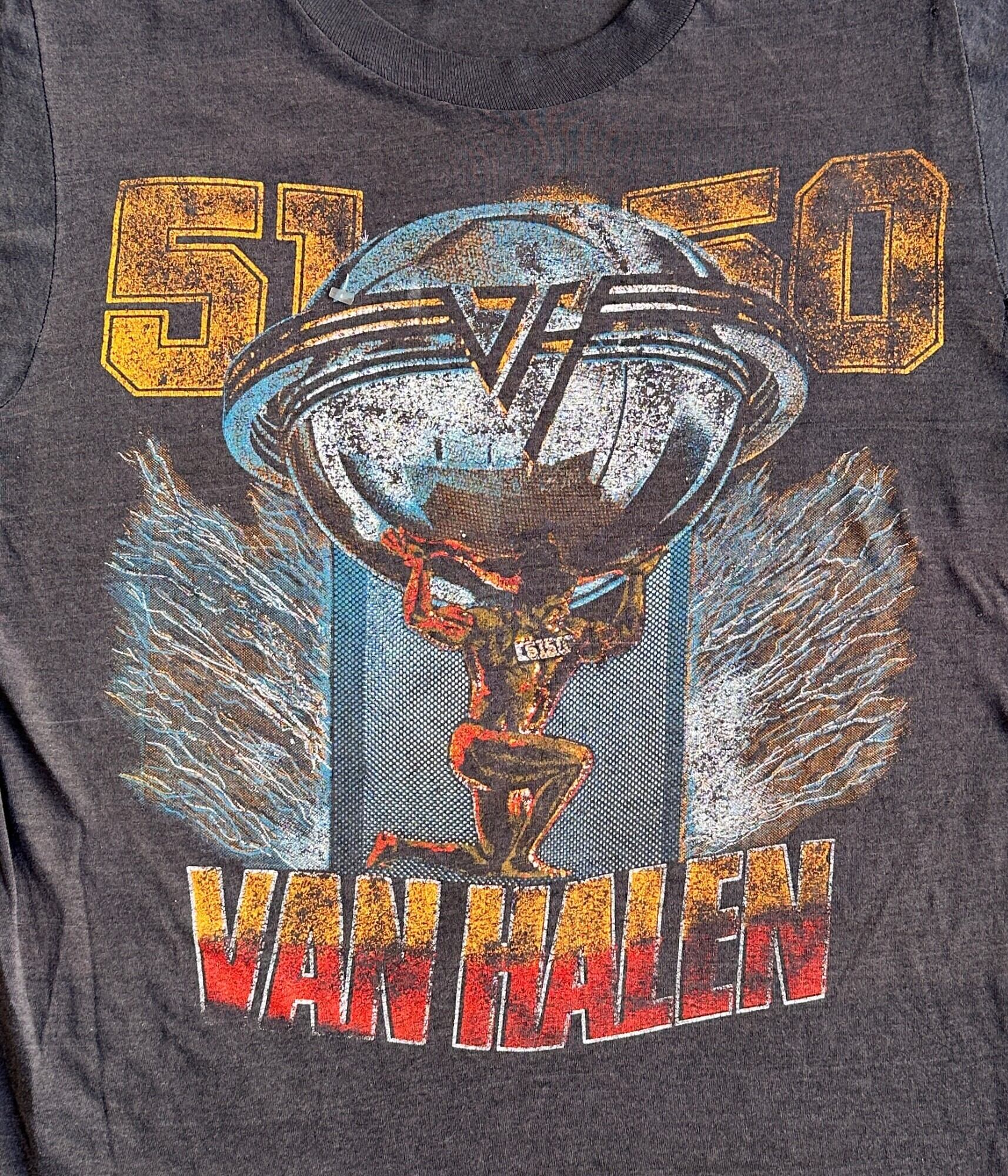 VAN HALEN- Vintage 80s Rock Band T-shirt | BEGGARS BANQUET公式通販