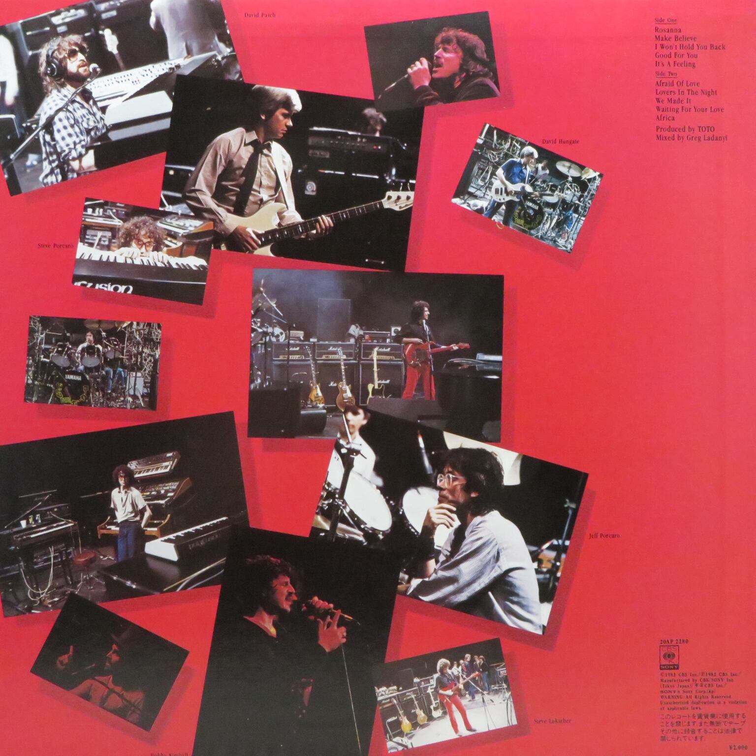 Toto / Toto IV [20AP 2280] - 画像2