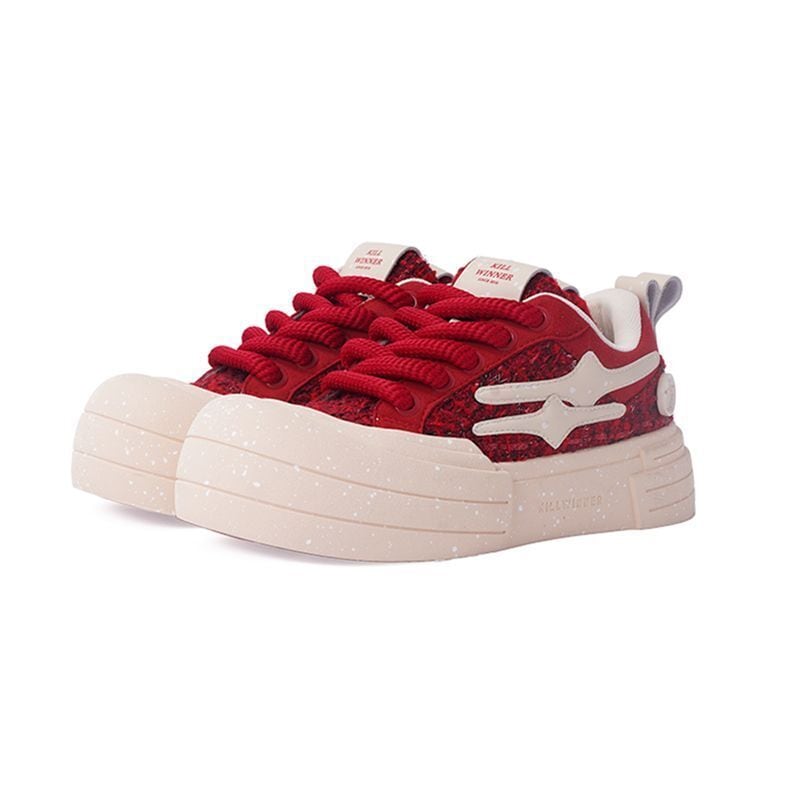 KILLWINNER ローカットスニーカー 厚底 ロゴ おしゃれ レトロ | スタイ