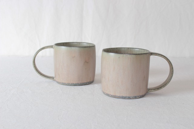 【大森由貴奈】マグカップ　灰桃　C・D