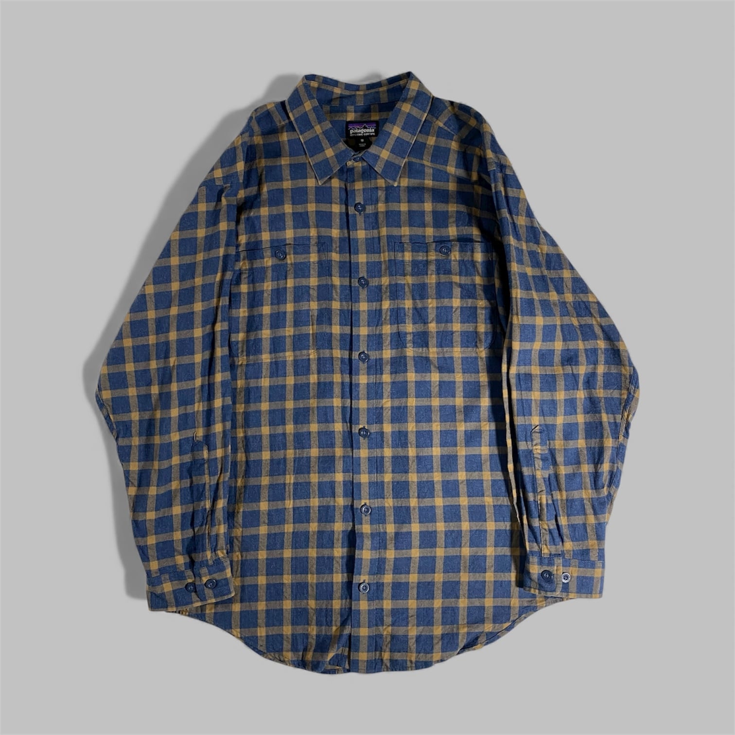 L Patagoniaウールブレンド オンブレーシャツ | WAGENTYPEII