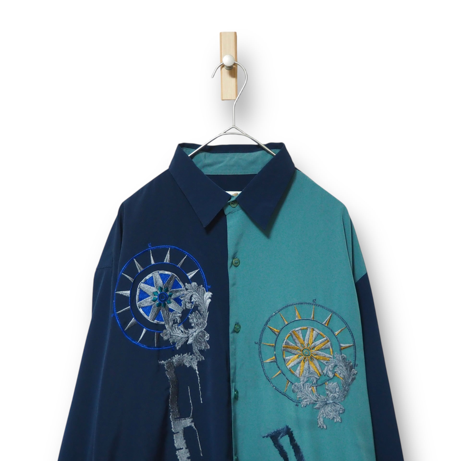 【VINTAGE】長袖デザインシャツ