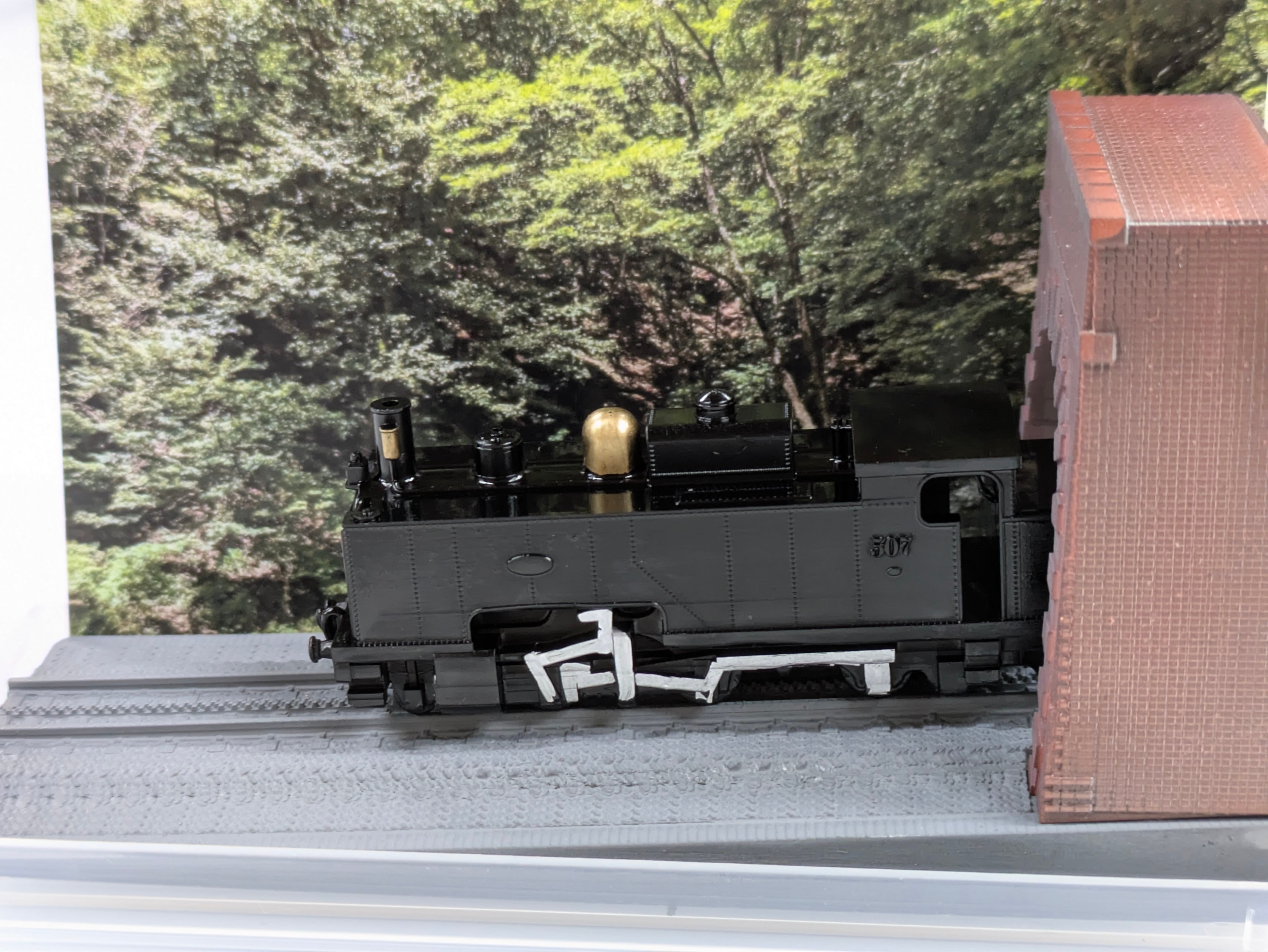 DN-0006 3950形 重油タンク搭載ver アプト式蒸気機関車 1/150スケール