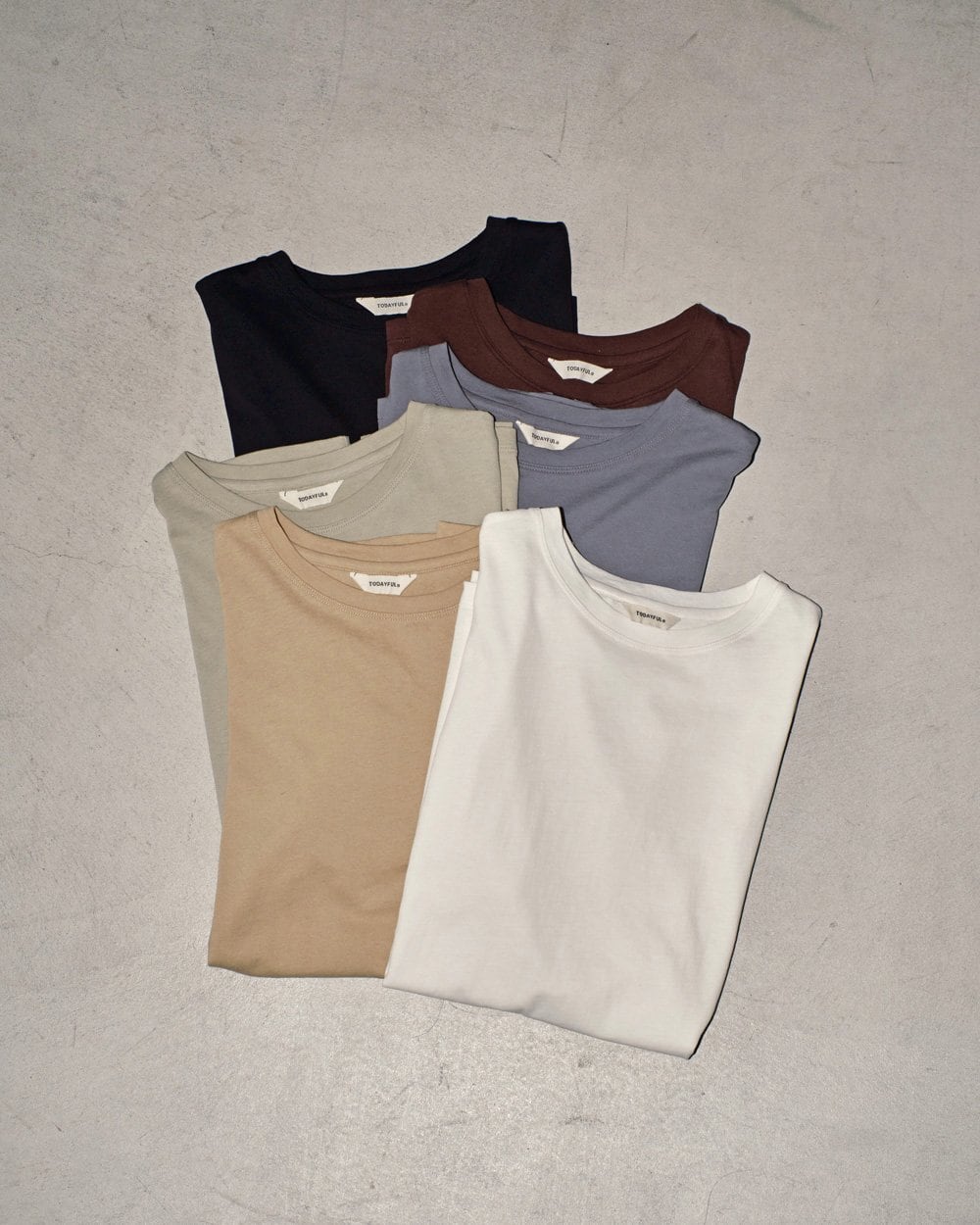 TODAYFUL(トゥデイフル) Basic Smooth T-shirts | サウスオレンジ