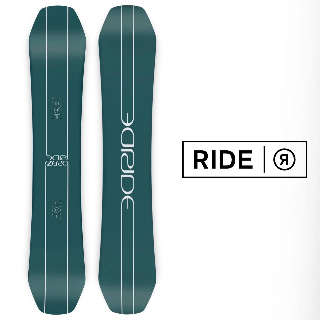 23-24 RIDE ZERO スノーボード ライド 板 ゼロ フリースタイル オール 
