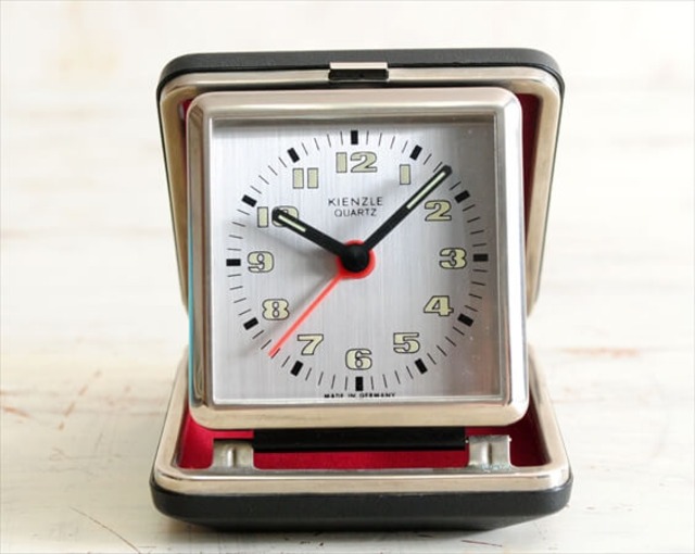 ドイツ製 ヴィンテージ KIENZLE 電池式 トラベル時計 キンツレ 